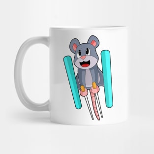 Mouse Skier Ski Winter sports Mug